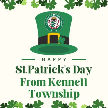Happy St. Patrick's Day from Kennett Township