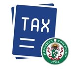 Tax graphic with Kennett Township Logo