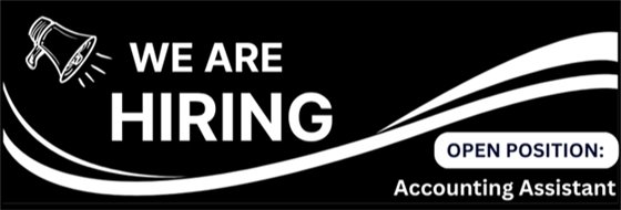 Open Position: Accounting Assistant